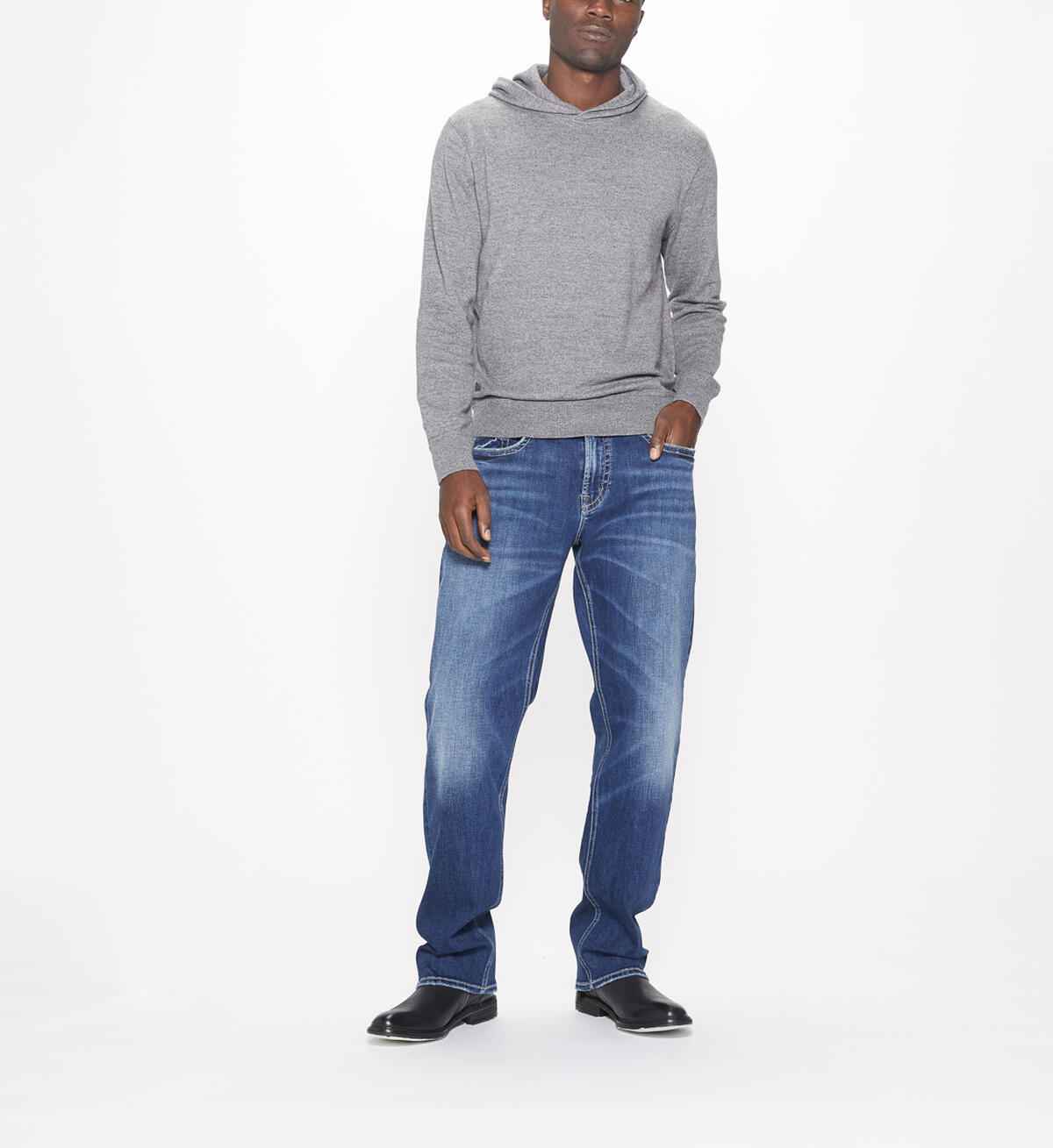 Grayson Straight Mens Dark Wash, , hi-res image number 0
