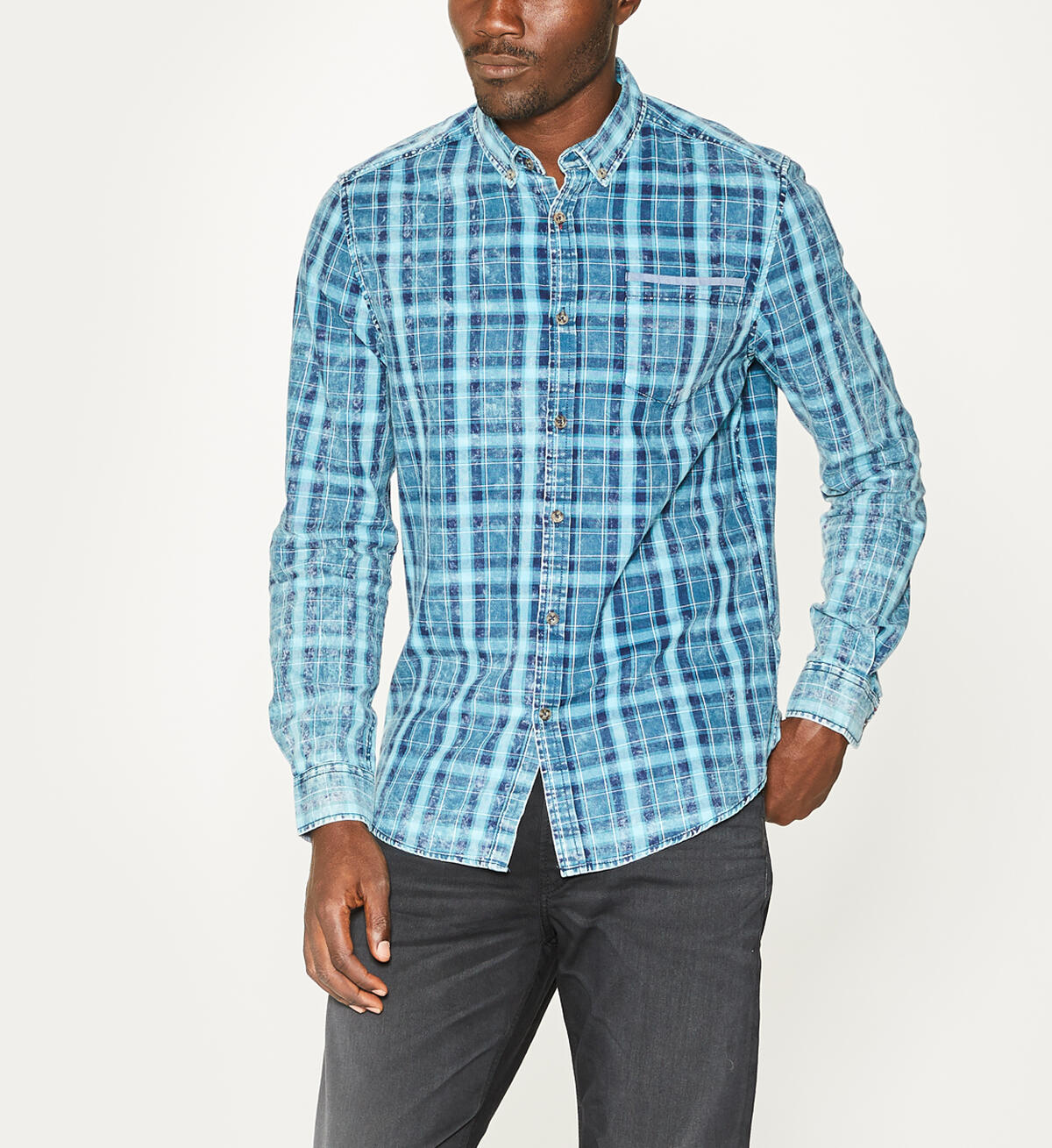 Martin Long-Sleeve Button-Down Shirt Final Sale, , hi-res image number 0