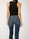 Suki Mid Rise Slim Bootcut Jeans image number 3