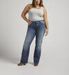 Suki Mid Rise Bootcut Jeans Plus Size, Indigo, hi-res image number 0