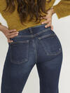 Infinite Fit Mid Rise Bootcut Jeans, Indigo, hi-res image number 4