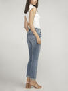 Boyfriend Mid Rise Slim Leg Jeans, , hi-res image number 4