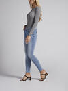 Elyse Mid Rise Skinny Jeans, Indigo, hi-res image number 2