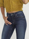 Infinite Fit Mid Rise Bootcut Jeans, Indigo, hi-res image number 3