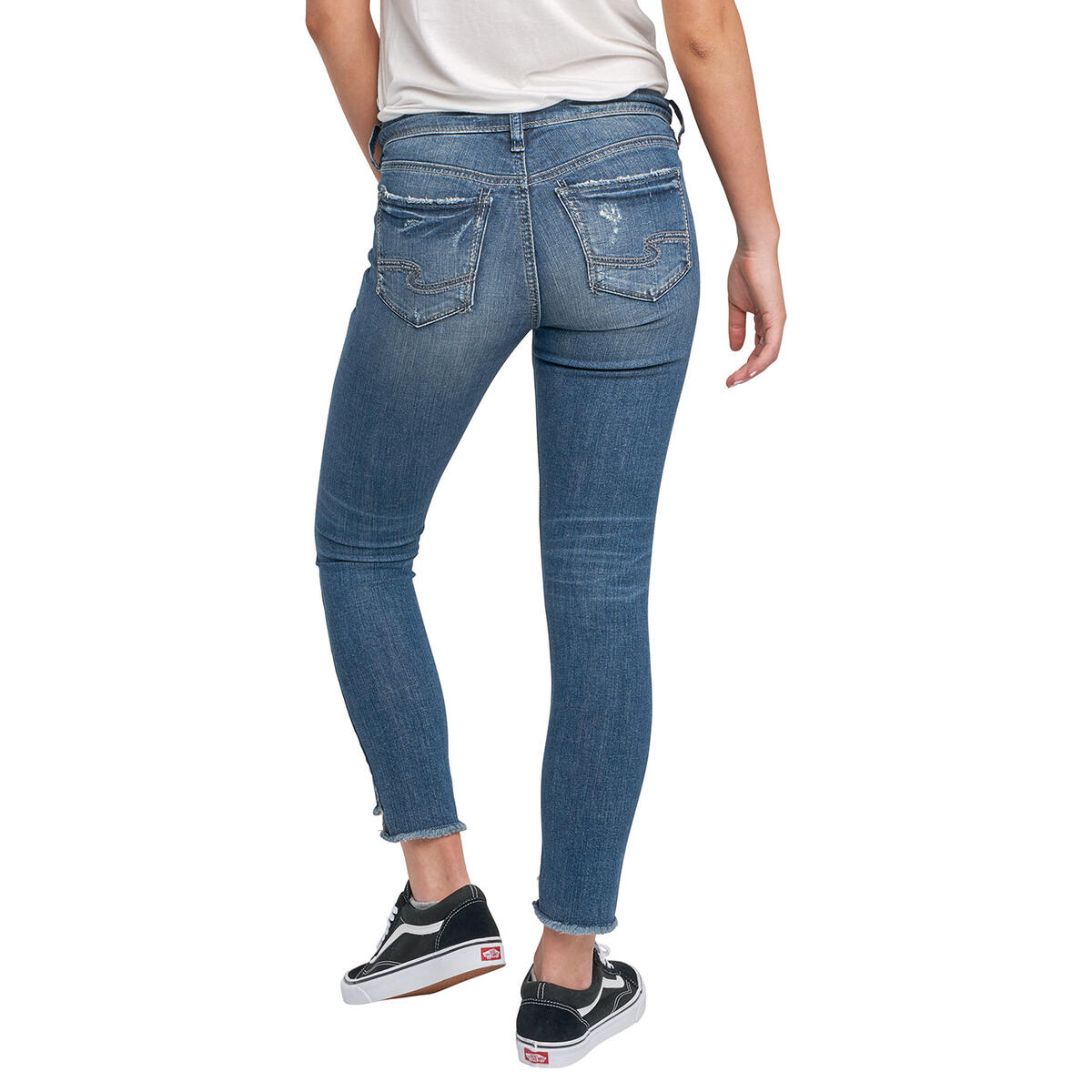 Calley Ankle Skinny Dark Wash, , hi-res image number 1