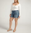 Beau High Rise Shorts Plus Size, , hi-res image number 2