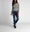 Boyfriend Slim Mid Rise Dark Wash, , hi-res image number 0
