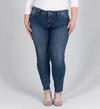 Elyse Mid Rise Skinny Jeans Plus Size, , hi-res image number 0