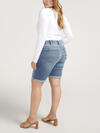 Elyse Mid Rise Bermuda Shorts Plus Size, , hi-res image number 1