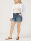 Boyfriend Mid Rise Shorts Plus Size image number 2