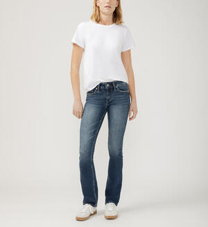 Suki Mid Rise Slim Bootcut Jeans