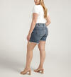 Boyfriend Mid Rise Distressed Americana Short Plus Size, , hi-res image number 1