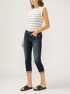 Elyse Mid Rise Luxe Stretch Capri, , hi-res image number 2