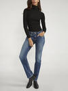 Britt Low Rise Straight Leg Jeans image number 3