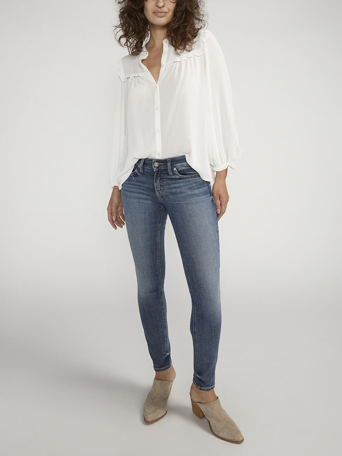 Britt Low Rise Skinny Leg Jeans image number 0