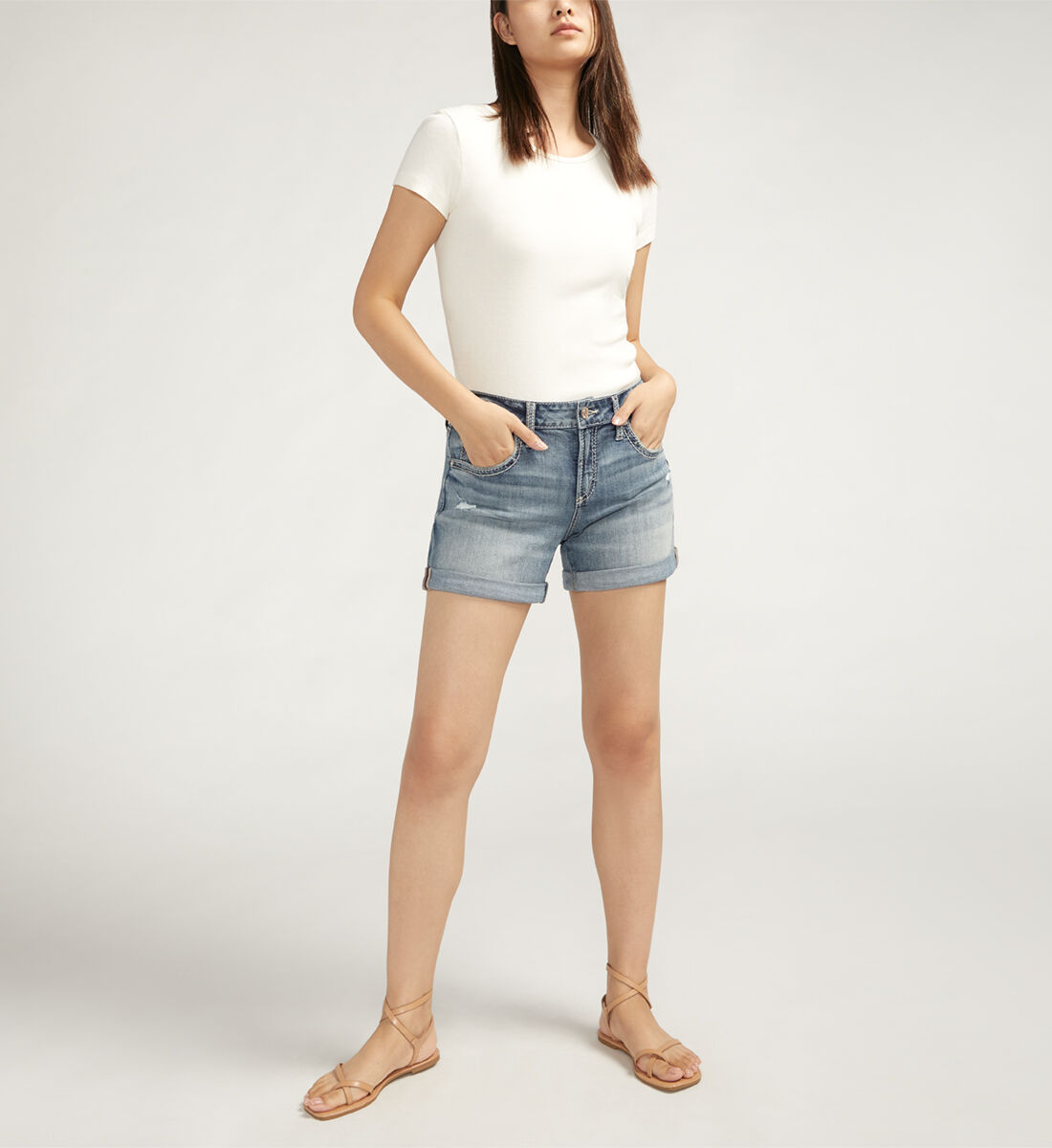 Womens boyfriend shorts 2025