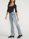 Be Low Low Rise Flare Jeans, Indigo, hi-res image number 2