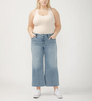 Suki Wide Leg Luxe Stretch Jeans Plus Size