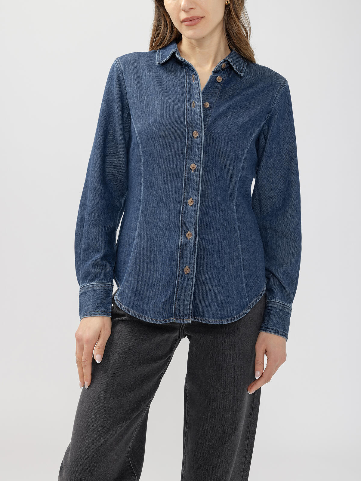 Angie Denim Shirt image number 0