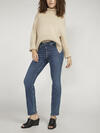 Infinite Fit Mid Rise Straight Leg Jeans image number 0