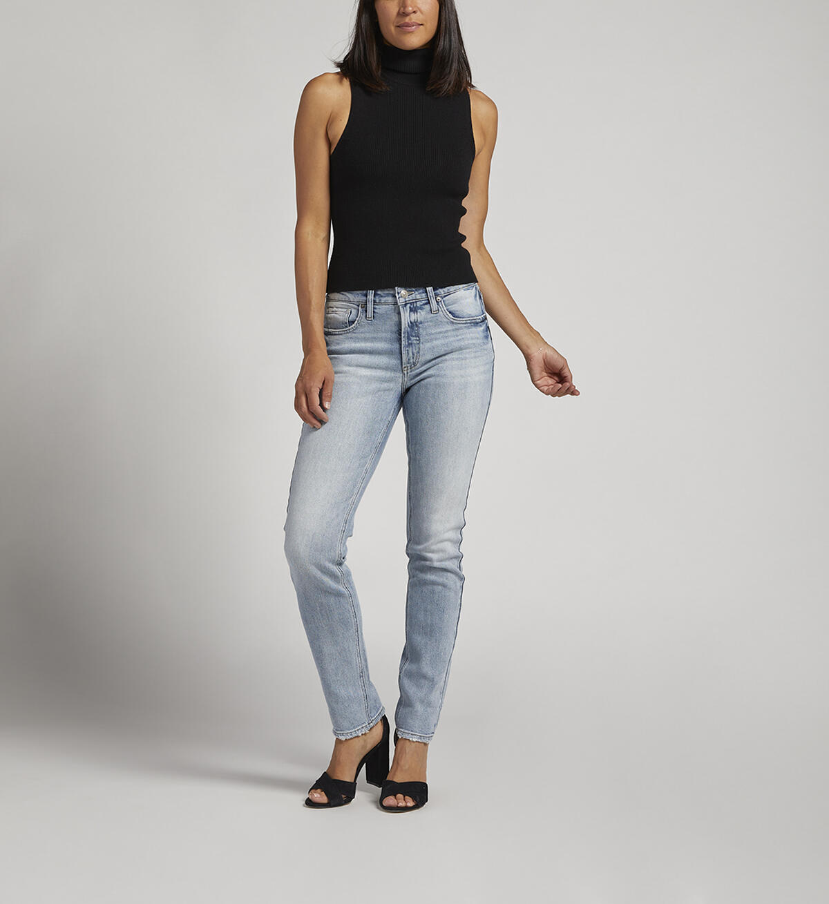 Most Wanted Mid Rise Straight Leg Jeans, Indigo, hi-res image number 0