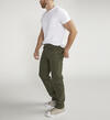 Eddie Athletic Fit Tapered Leg Jeans, Olive, hi-res image number 2