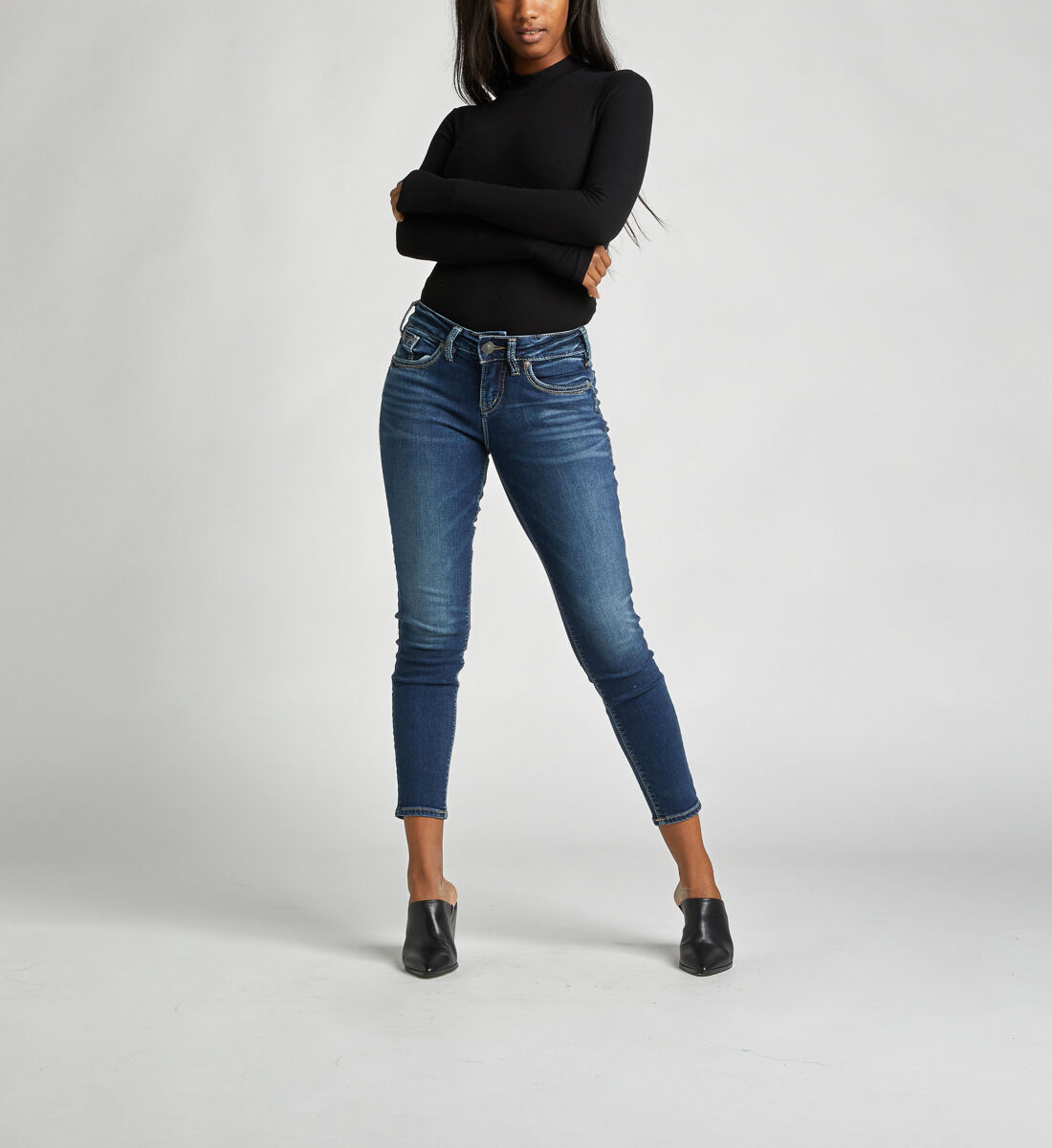Silver shop ankle jeans