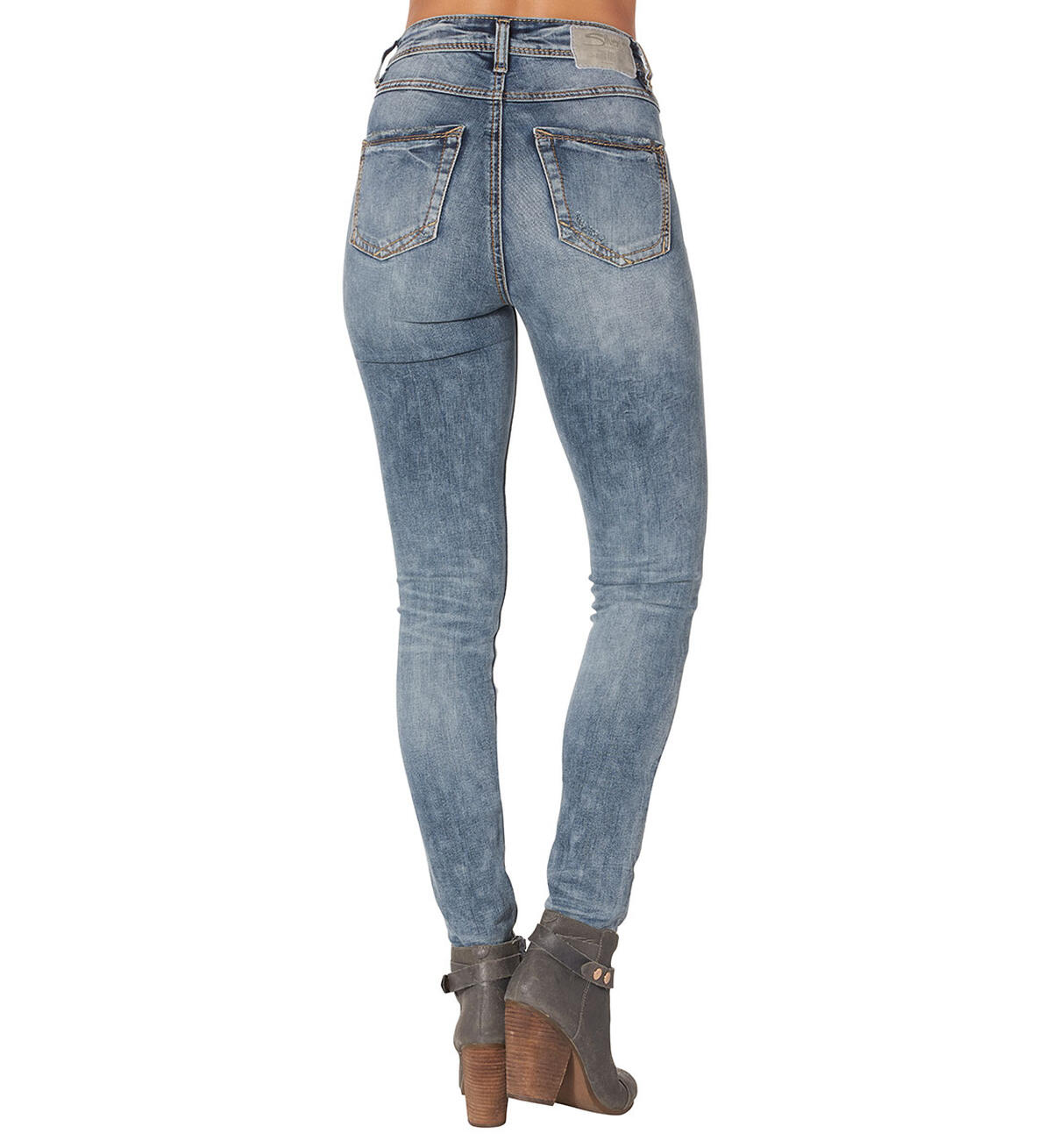 Vintage High Rise Medium Wash, , hi-res image number 1