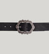 Women's Genuine Leather Belt with Picture Frame Buckle, , hi-res image number 1