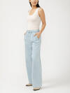 High Rise Pleated Trouser Jeans, , hi-res image number 2