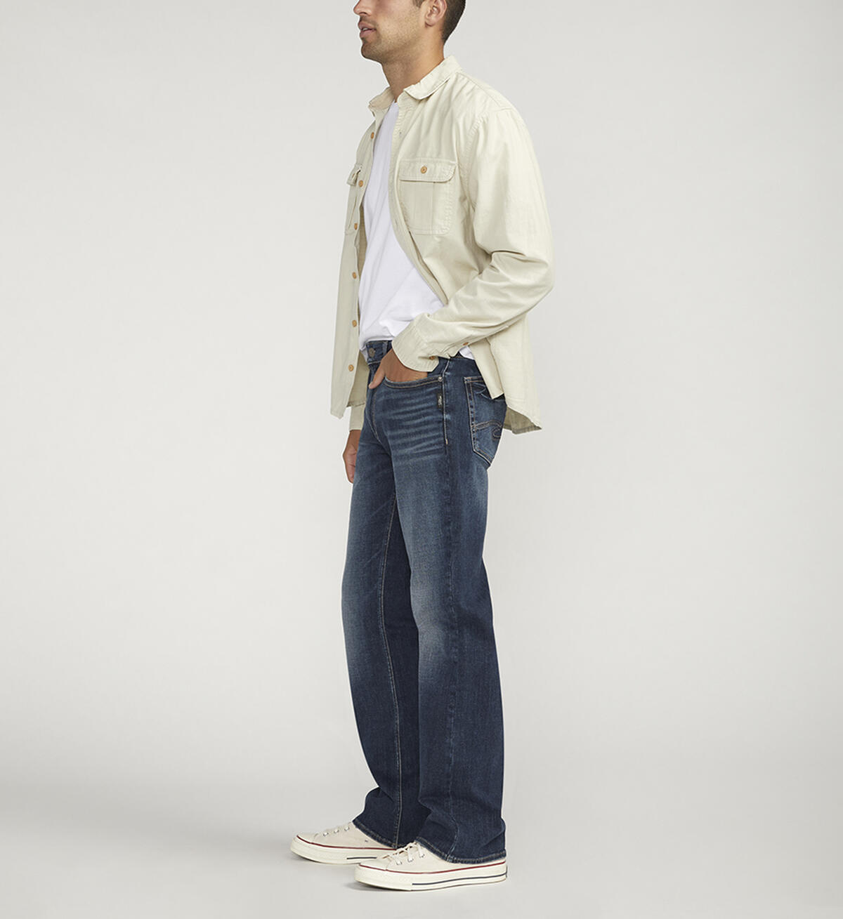 Zac Relaxed Fit Straight Leg Jeans, Indigo, hi-res image number 2