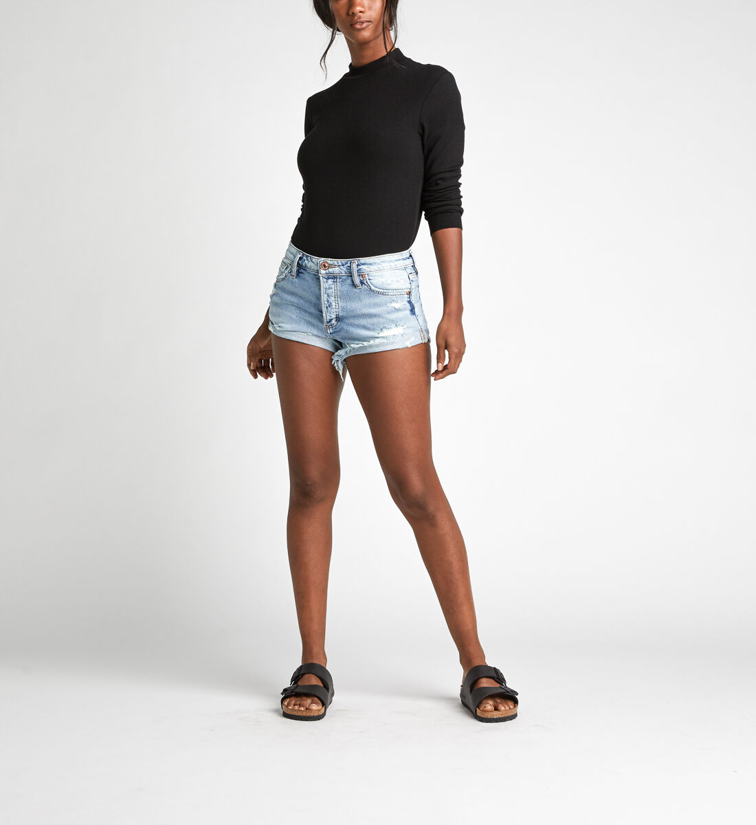 Silver jeans shorts discount