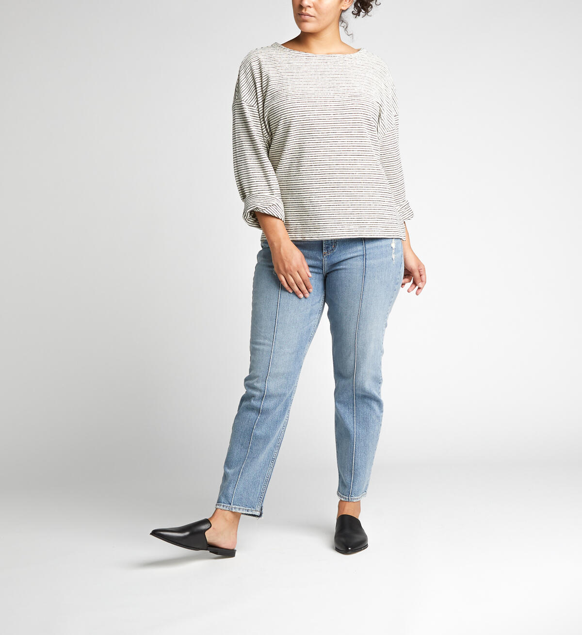 Frisco High-Rise Vintage Tapered Jeans, , hi-res image number 3