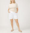 Boyfriend Relaxed Mid Rise Shorts Plus Size, , hi-res image number 1