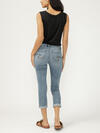 Suki Mid Rise Luxe Stretch Capri image number 1