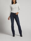 Suki Mid Rise Slim Bootcut Jeans, Indigo, hi-res image number 0
