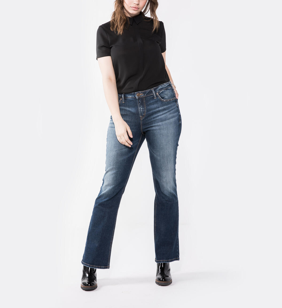 Izzy Bootcut Dark Wash, , hi-res image number 0