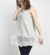 Mia Embroidered-Hem Tank, , hi-res image number 0