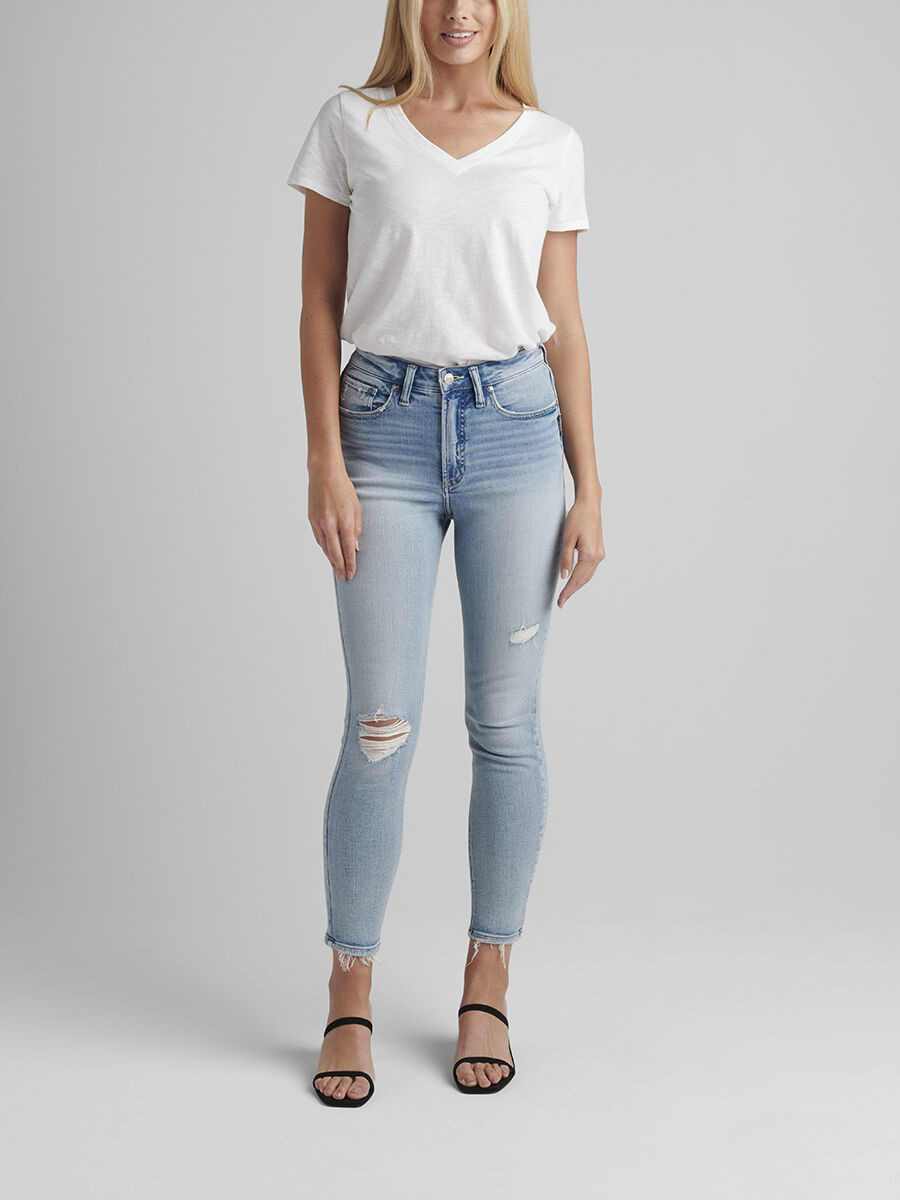 Women's Skinny \u0026 Slim Jeans | Silver 