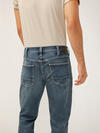 Eddie Classic Athletic Fit Tapered Leg Luxe Heritage Jeans image number 4
