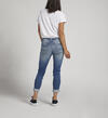 Girlfriend Mid Rise Slim Leg Jeans, Indigo, hi-res image number 1
