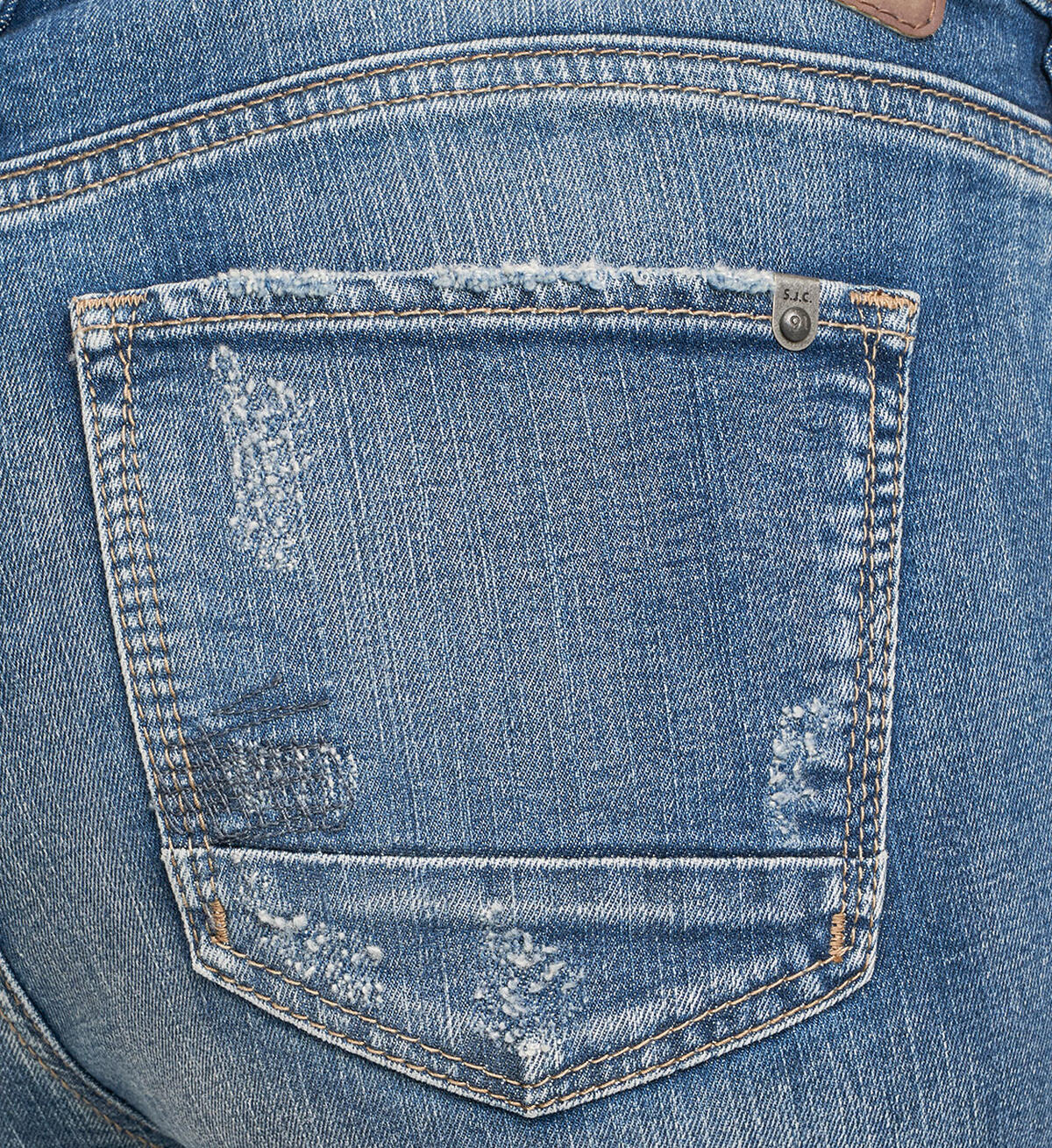 Slouchy Ankle Skinny Medium Wash, , hi-res image number 3