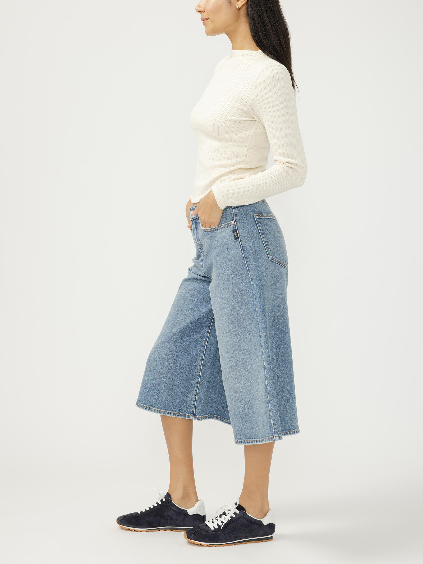 Pantalon En Jean New Look Taille 12 - Occasion Très Bon état | Femme, Décontracté