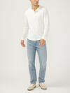 Machray Classic Fit Slim Straight Knit Flex Jeans image number 4