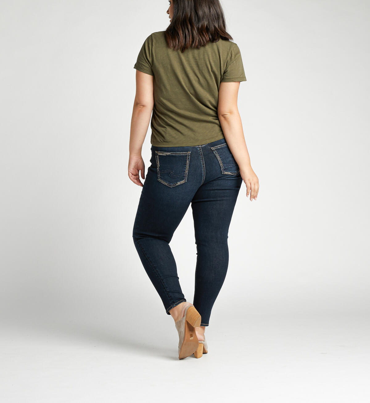 Avery High Rise Skinny Plus Size Jeans, , hi-res image number 1