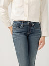 Britt Low Rise Slim Bootcut Luxe Stretch Jeans image number 3