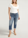 Elyse Mid Rise Capris Plus Size, , hi-res image number 0