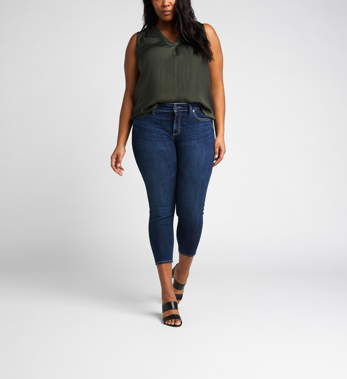 Suki Mid-Rise Curvy Skinny Crop Jeans, , hi-res image number 0