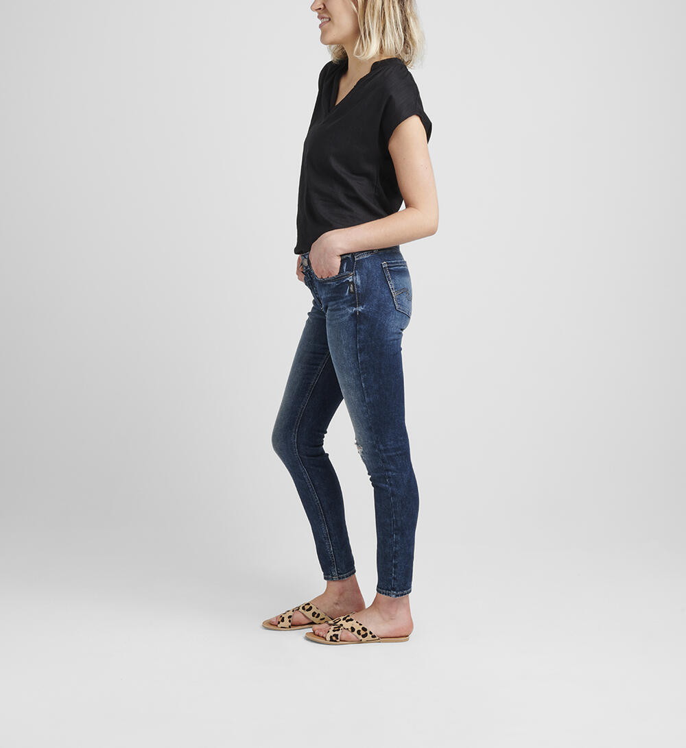 Elyse Mid Rise Skinny Jeans, , hi-res image number 2