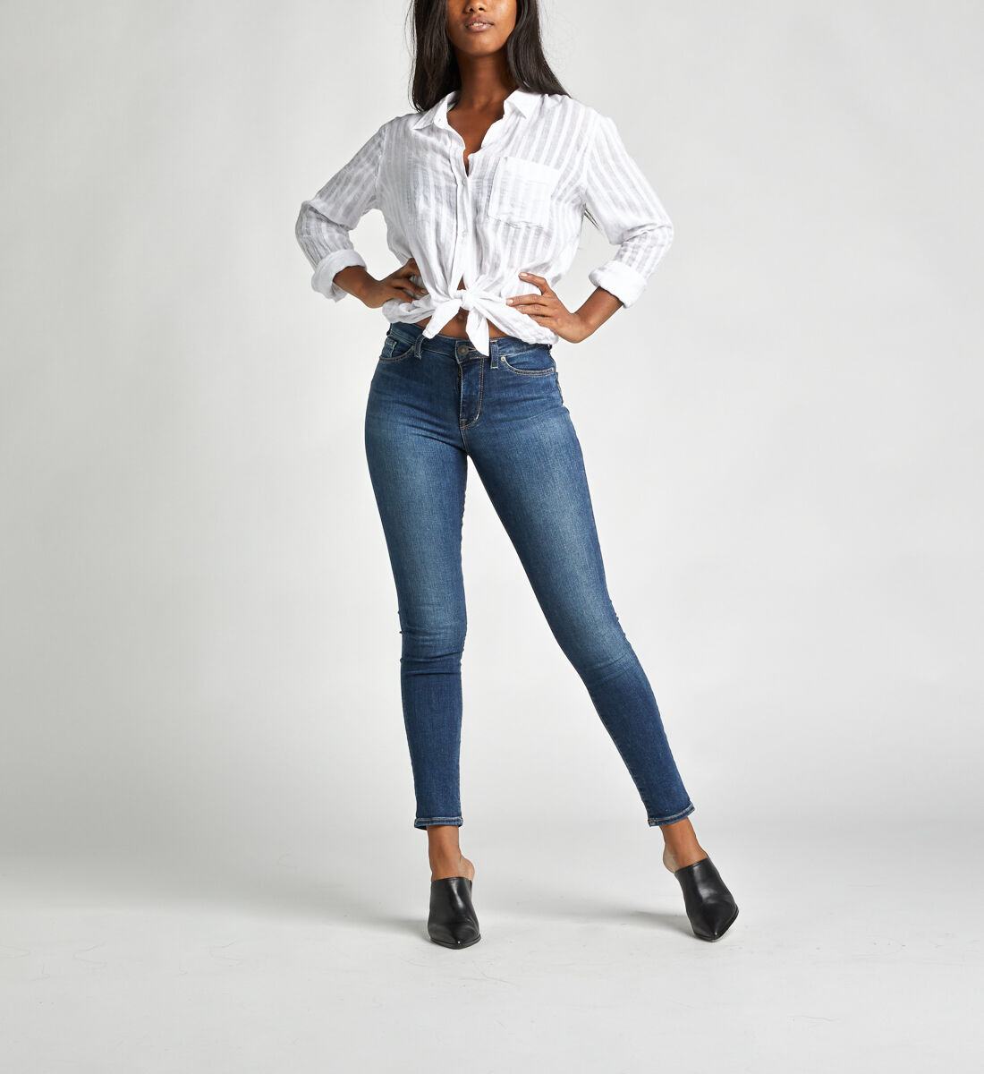 Silver bleecker jeggings outlet